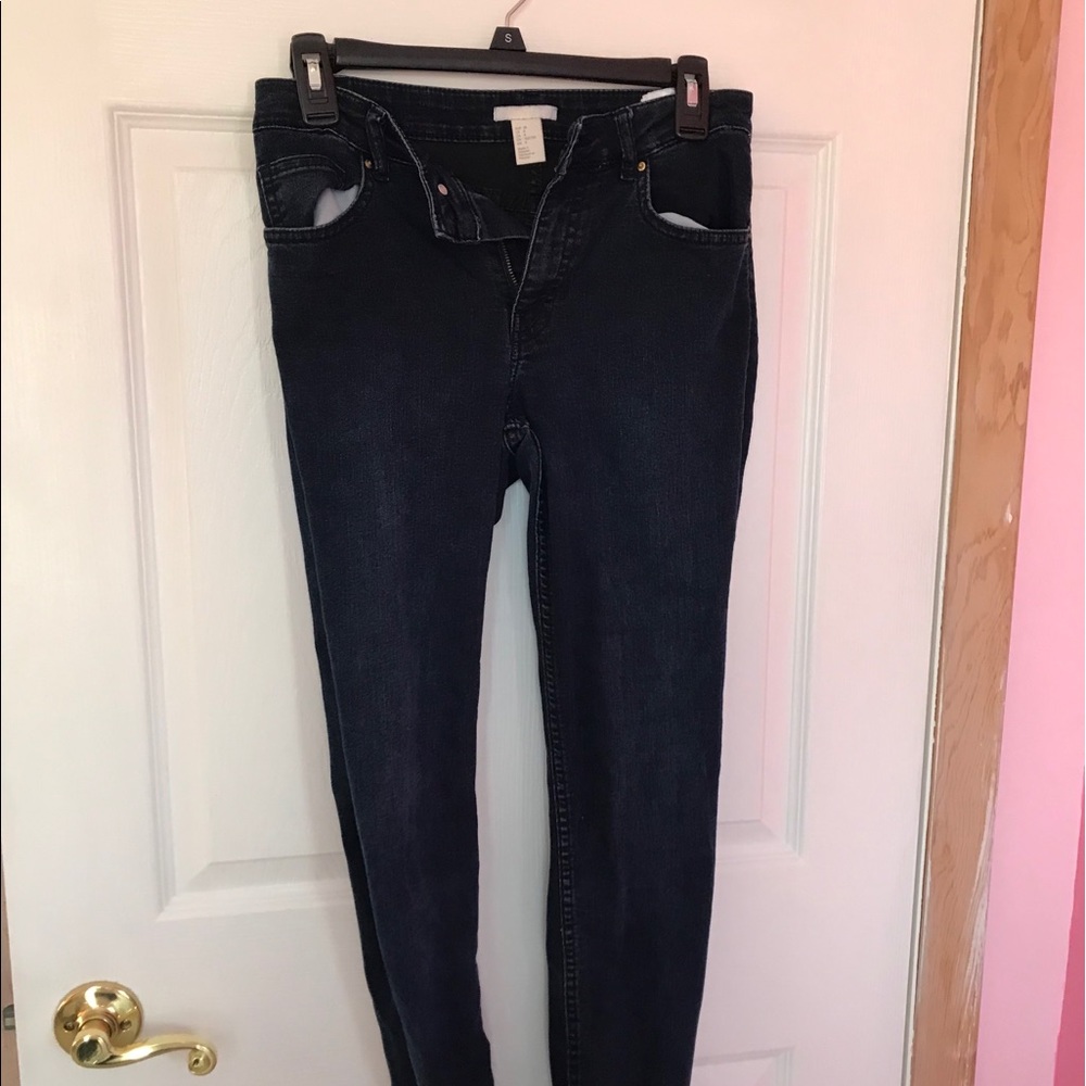 H&M dark wash jeans